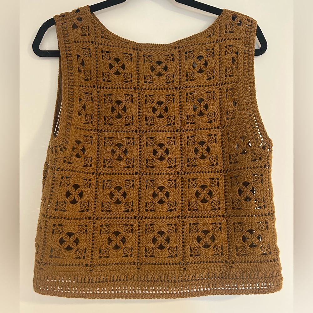 Sezane Lysiane jumper in Bronze - Picture 2 of 6